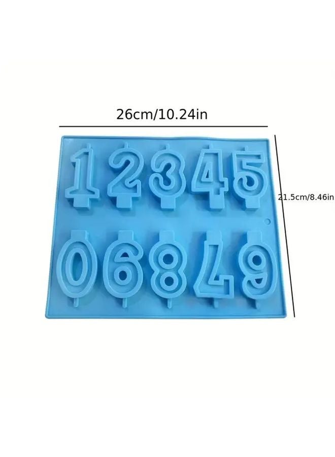 Digital Candle Silicone Mold For DIY Resin Jewelry Making And Crafts - Image 4